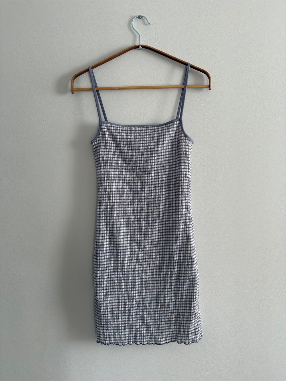 Aritzia Light lavendar Mini Slip Dress with Spaghetti Straps - Picture 2 of 8